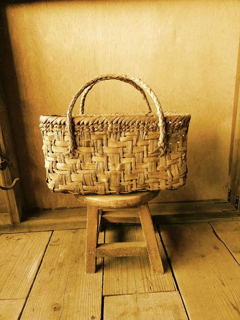 凛*様 信州安曇野の山葡萄かごバック。里山手仕事。