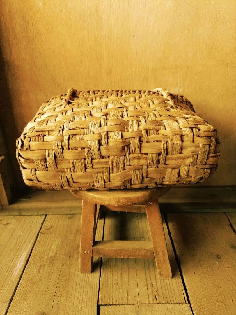 凛*様 信州安曇野の山葡萄かごバック。里山手仕事。