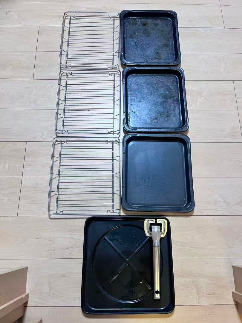 リンナイ　ガスオーブ RCK-S10AS プロパンガス(都市ガス用パーツあり)