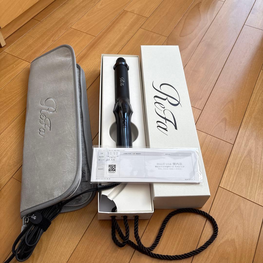 ReFa カールヘアアイロン RE-AVAL 32mm 収納ケース付