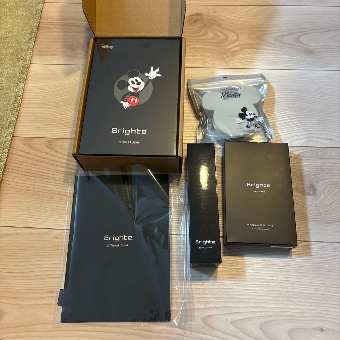 Brighte ミッキーマウス 美顔器 公式ブック付き