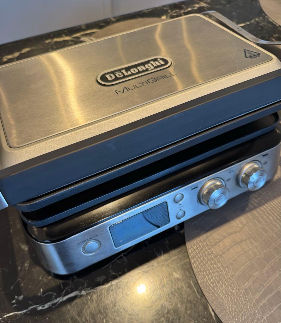 美品　デロンギ　マルチグリル　BBQ &コンタクトグリルプレート