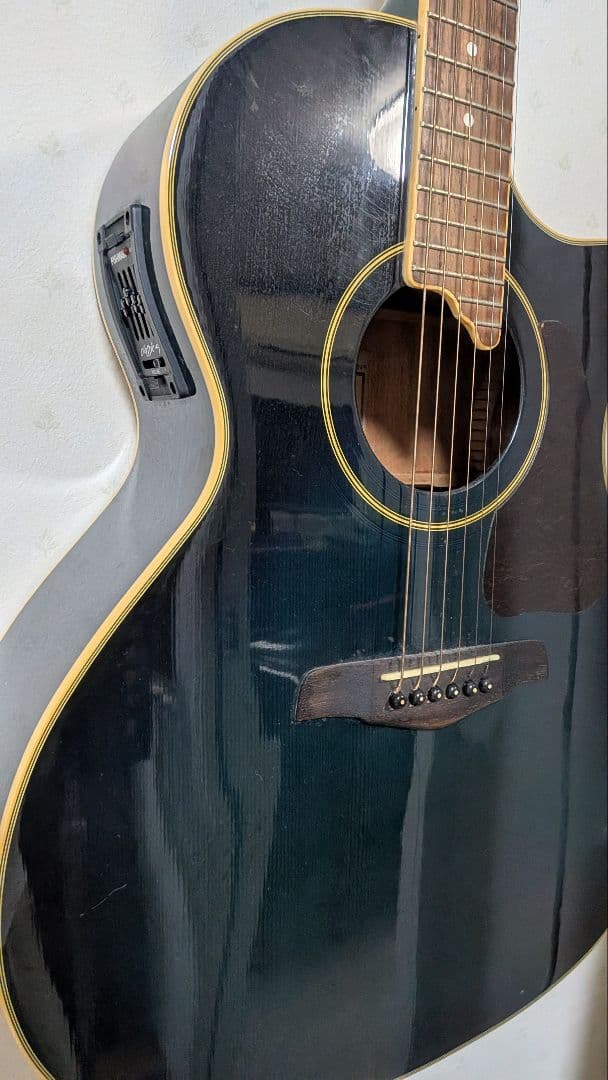 【美品】S.Yairi YE-35 エレアコ マホガニー 良好