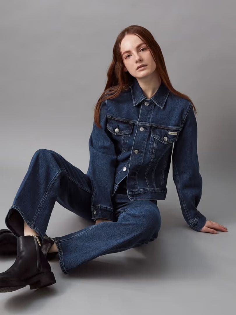 【ジェニ着用】♡  カルバンクライン デニム　セットアップ