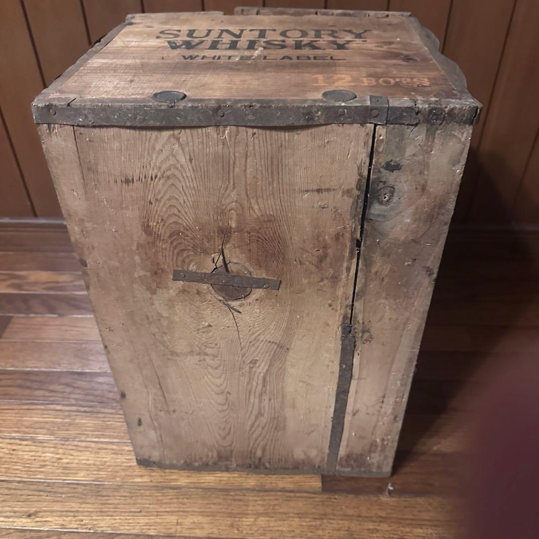 壽屋　サントリーウィスキー　初期　木箱　希少です