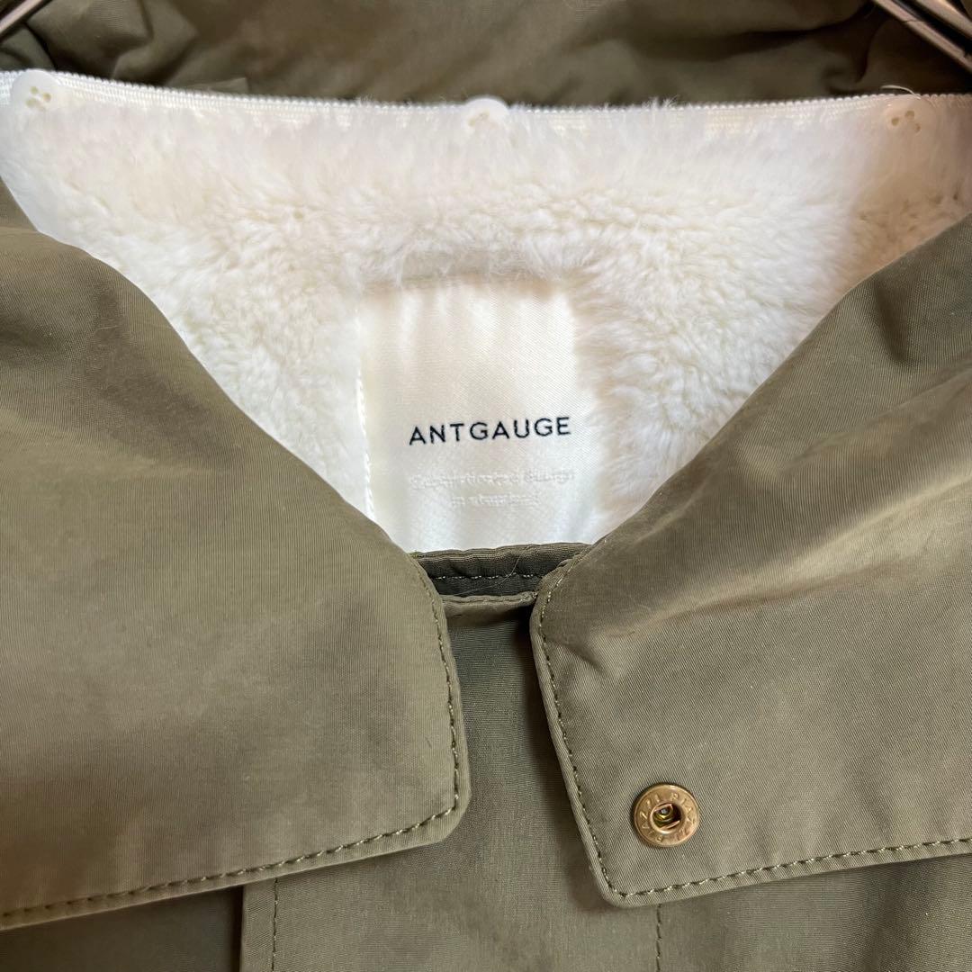 Antgauge アントゲージ モッズコート ファー ボア ライナー付き
