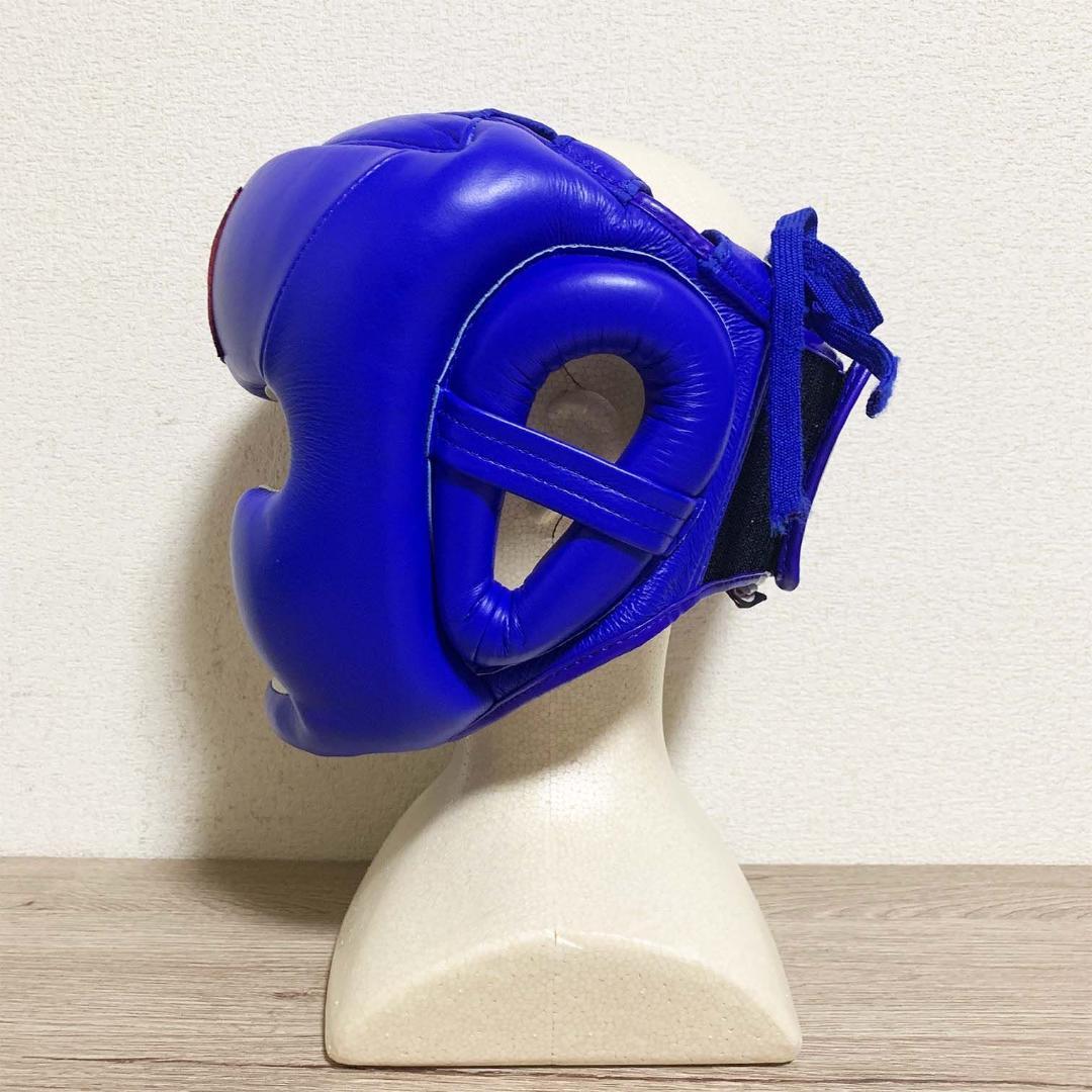 【美品】ツインズ ヘッドギア ヘッドガード 本革製 ボクシング ムエタイ