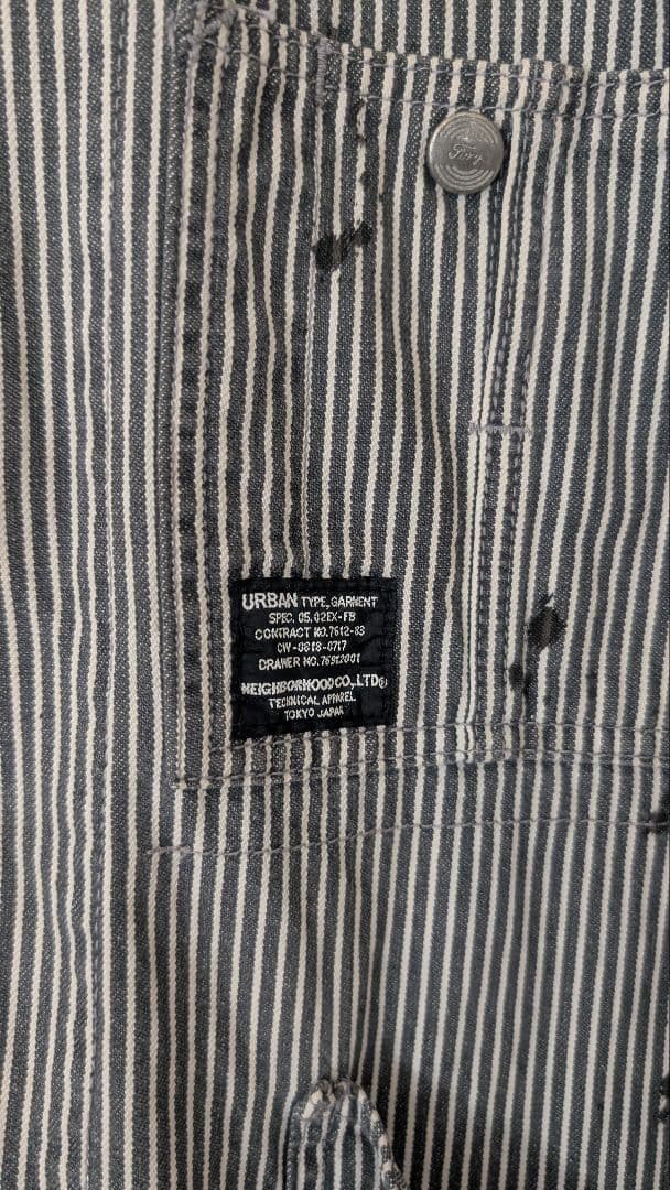 NEIGHBORHOOD ネイバーフッド ヒッコリーワークジャケット