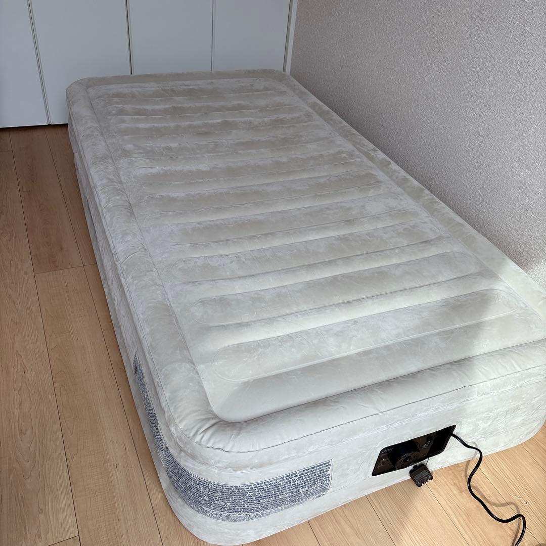 【美品】INTEX シングルエアーマットレス2個セット