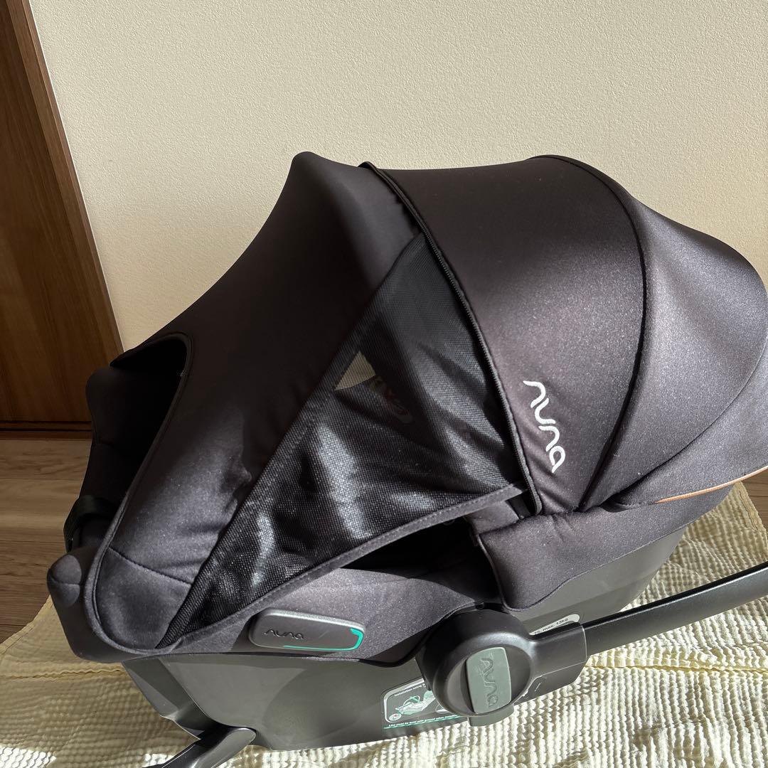 nuna pipa urbn チャイルドシート　ブラック　ISOFIX対応
