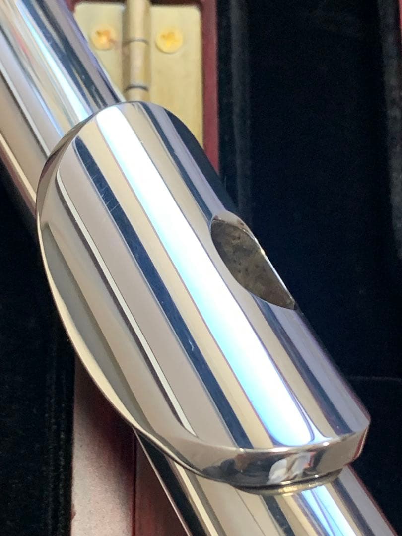 YAMAHA フルート 頭部管 洋銀製 銀メッキ仕上げ 現状品