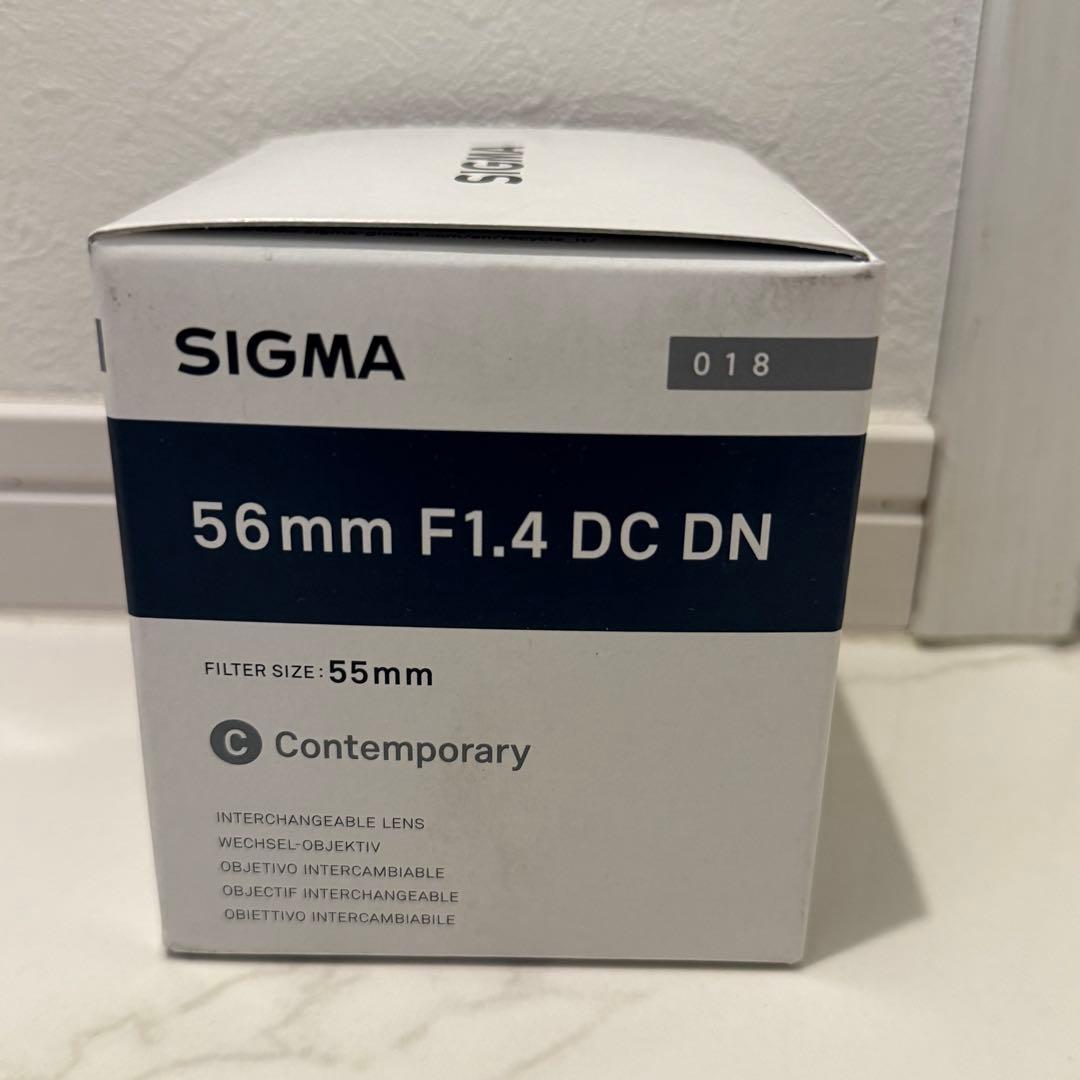 SIGMA 56mm F1.4 DC DN APS-C専用 キャノンEFマウント
