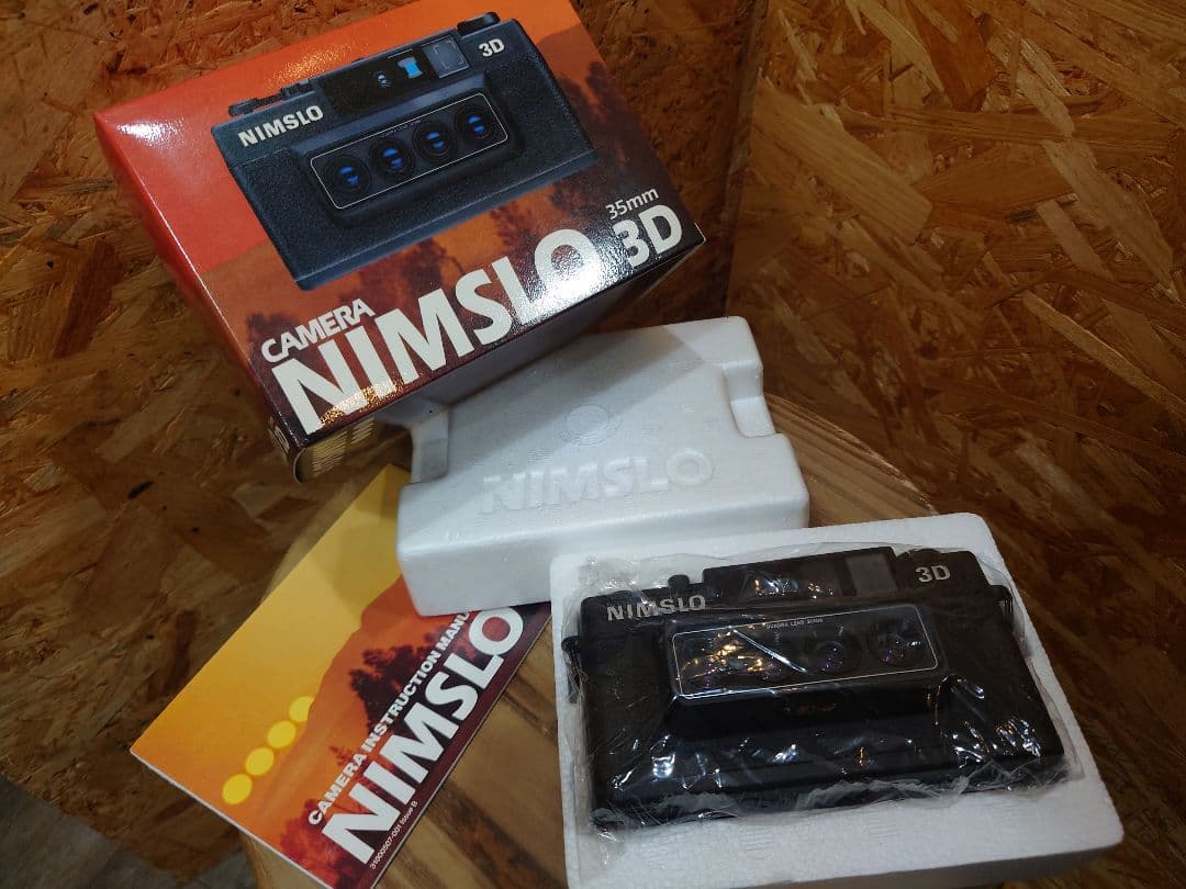 フィルムカメラ 新品未使用 NIMSLO 3D カメラ 3点セット