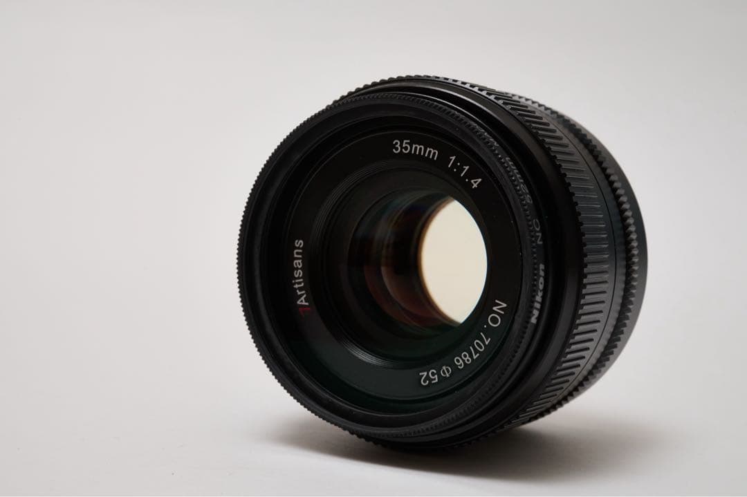 七工匠 7Artisans 35mm F1.4 III Lマウント フィルター付