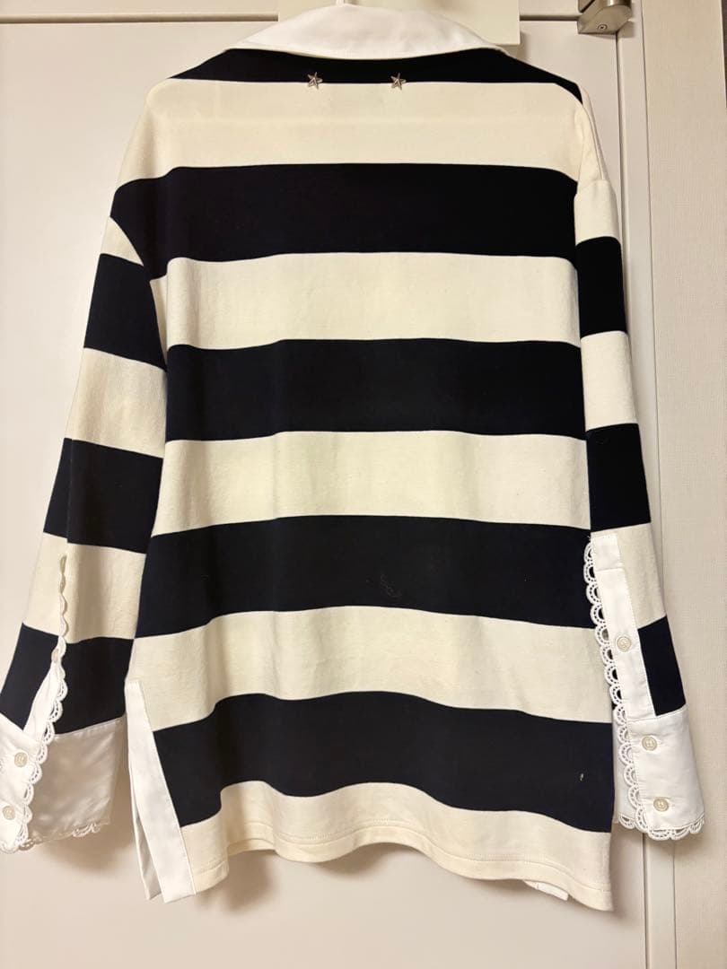 Bibiy FRANCINERUGBYTOP ラガーシャツ