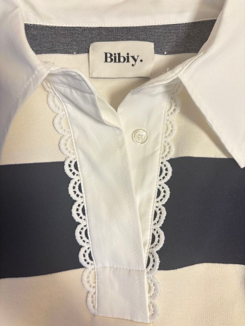 Bibiy FRANCINERUGBYTOP ラガーシャツ