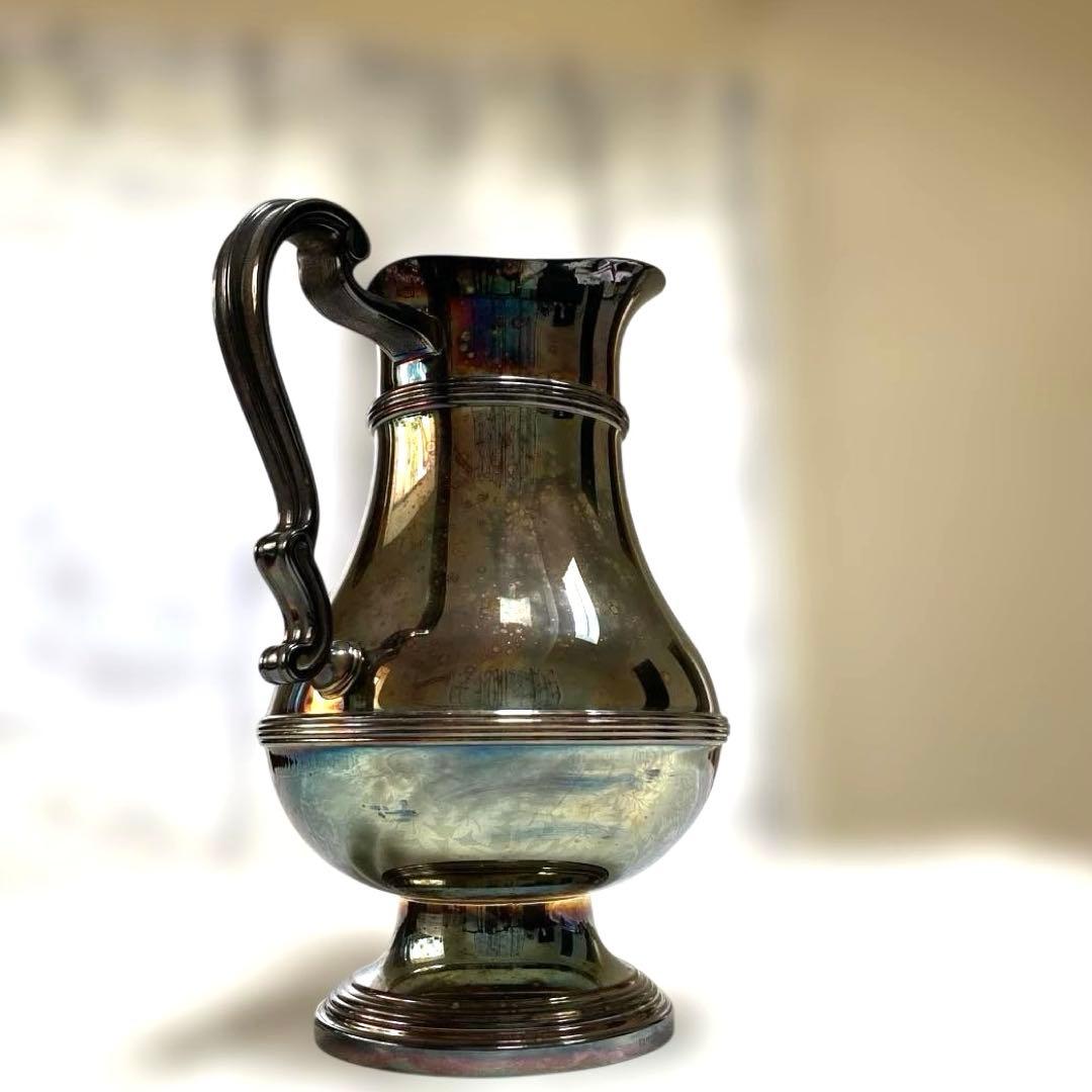 銀製　ピッチャー　アンティーク