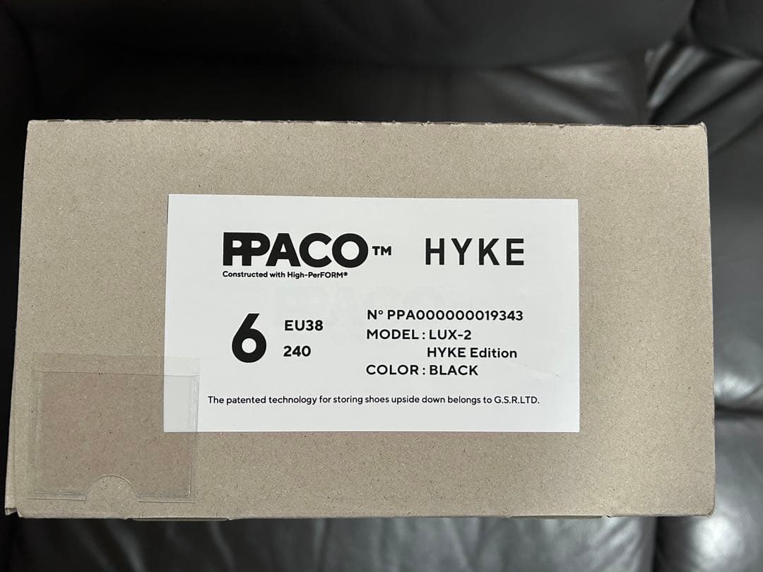 HYKE×PPACO 「LUX-2 HYKE Edition」 サンダル24cm