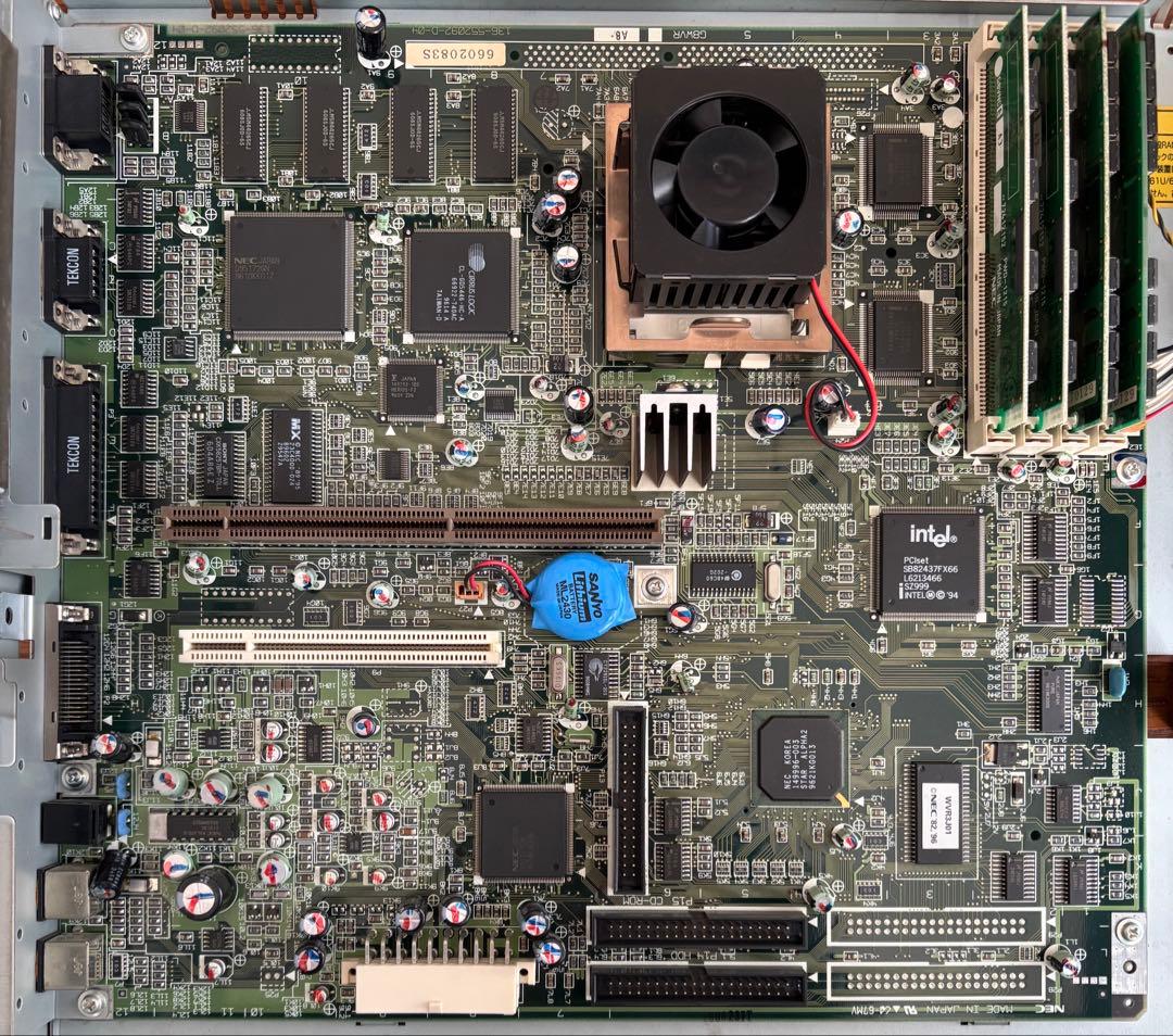 PC-9821Ct16 本体のみ 動作品 MIDIドーターボード付 XR385