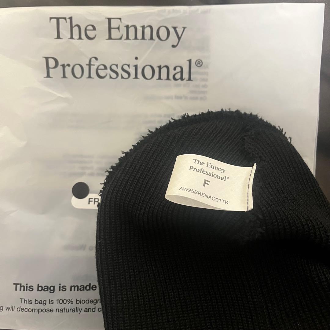 The Ennoy Professional ブラック　ニット帽