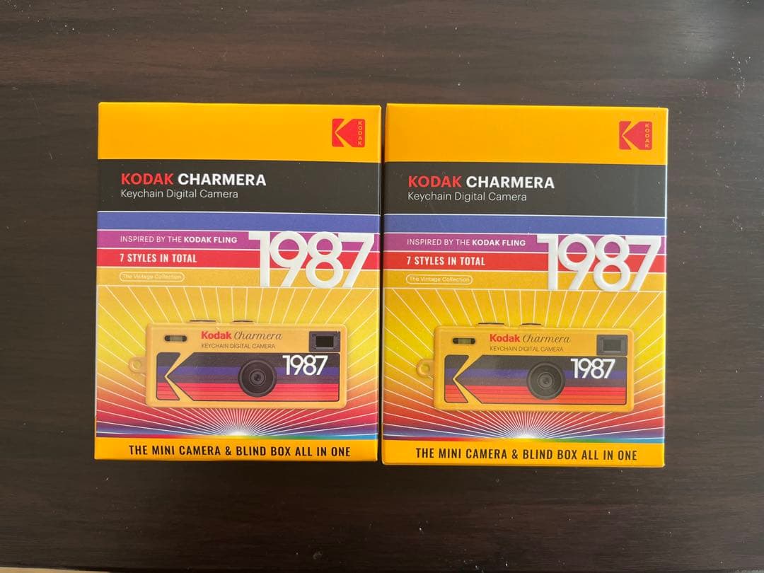 KODAK CHARMERA 1987 キーチェーンカメラ 2個セット