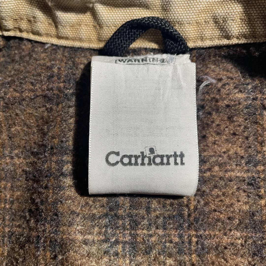 00s メキシコ USA生地 ブラウン カーハート デトロイトジャケット M