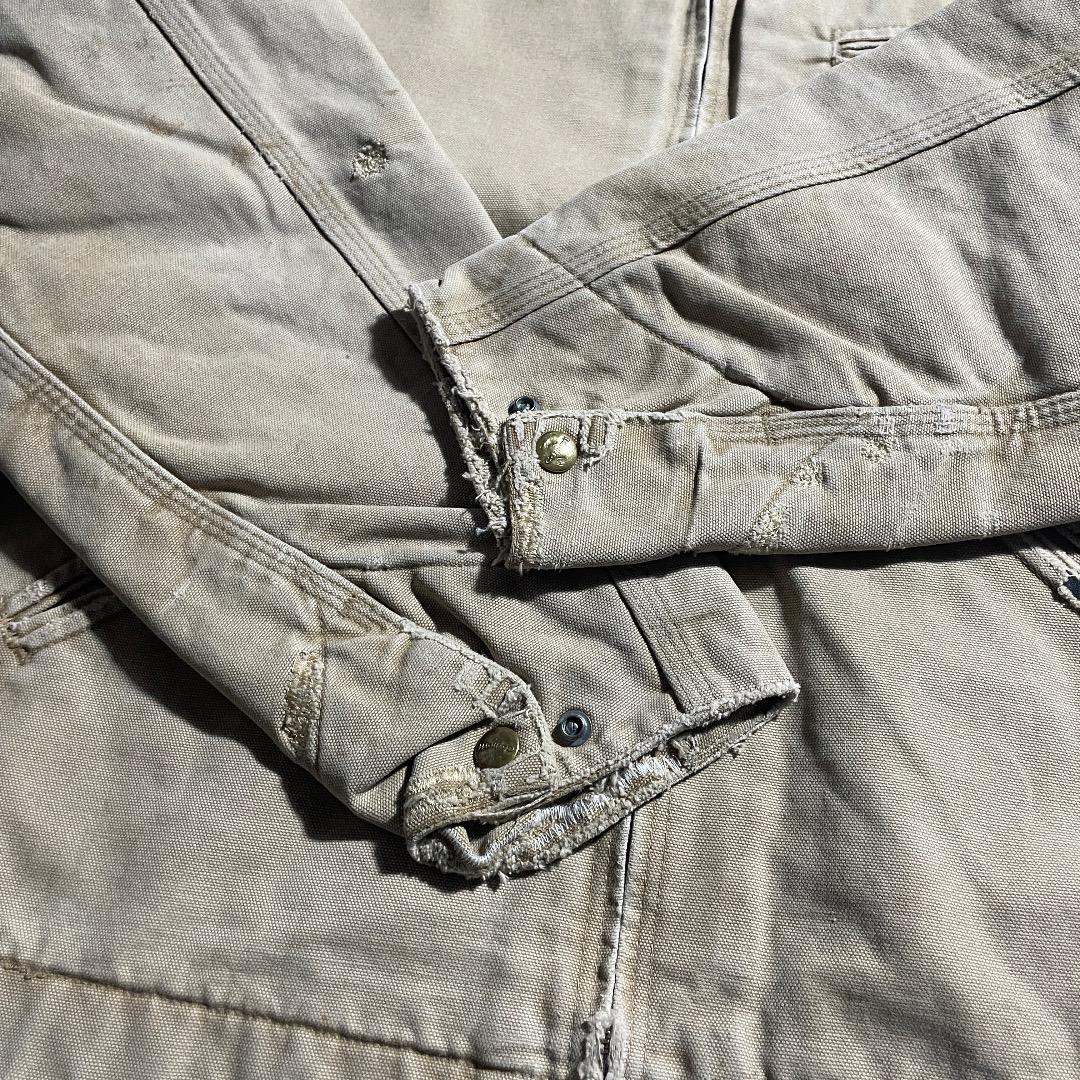 00s メキシコ USA生地 ブラウン カーハート デトロイトジャケット M