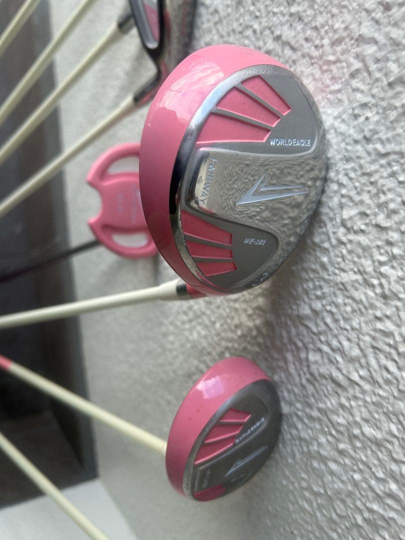 World eagle クラブセット 11本 ピンク