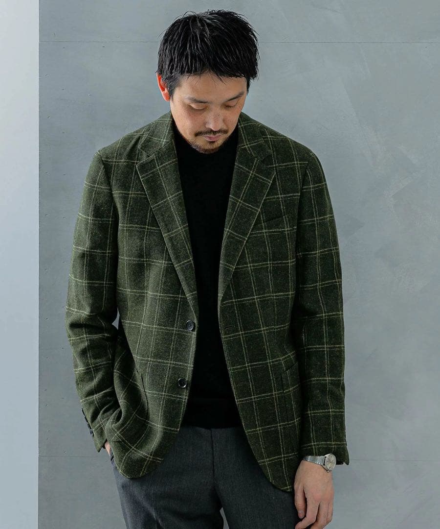 LIFE STYLE TAILOR NOVALANツィードジャケット
