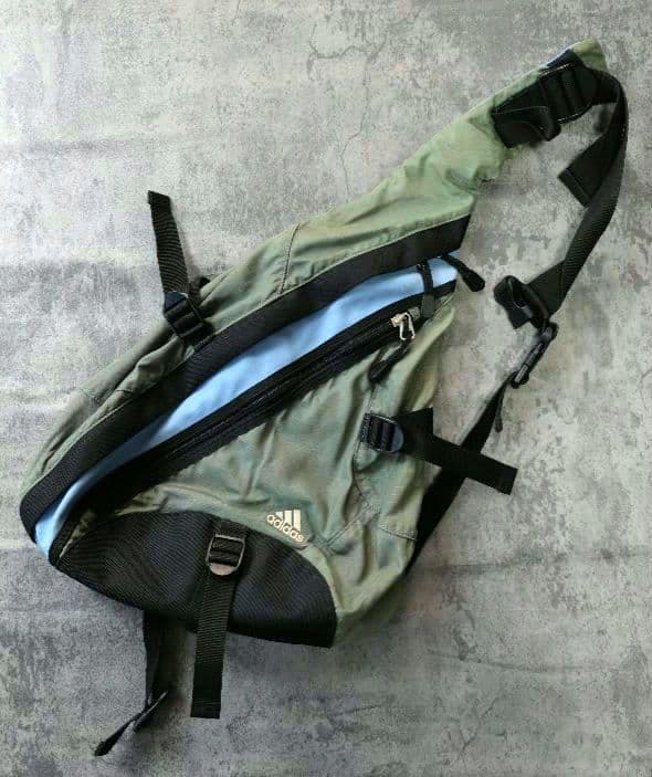 00s adidas vtg ワンショルダー バッグ Y2K TEC アディダス