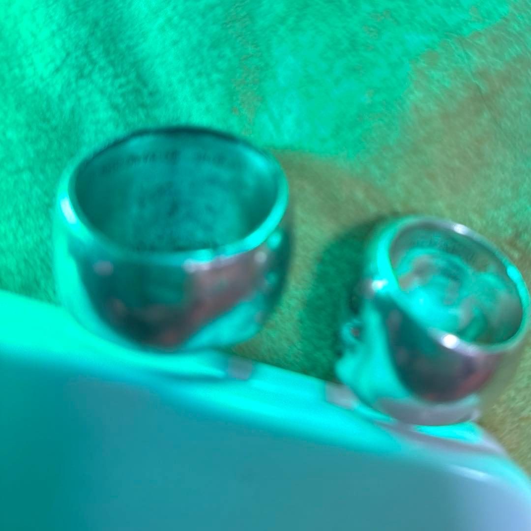 E*X様 クラッシックオーバルクロス　925シルバーリング サイズ19から２０号