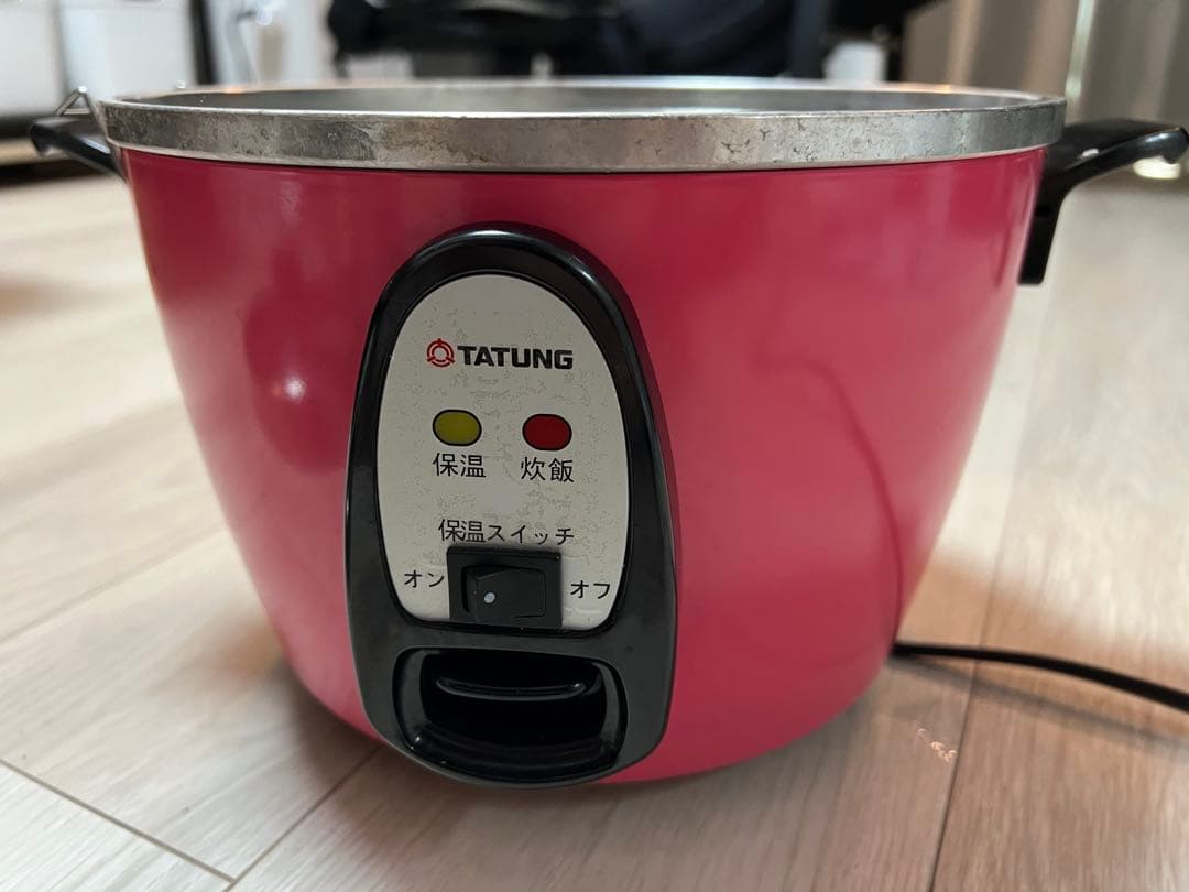 大同電気鍋 炊飯器 ピンク 保温機能付き