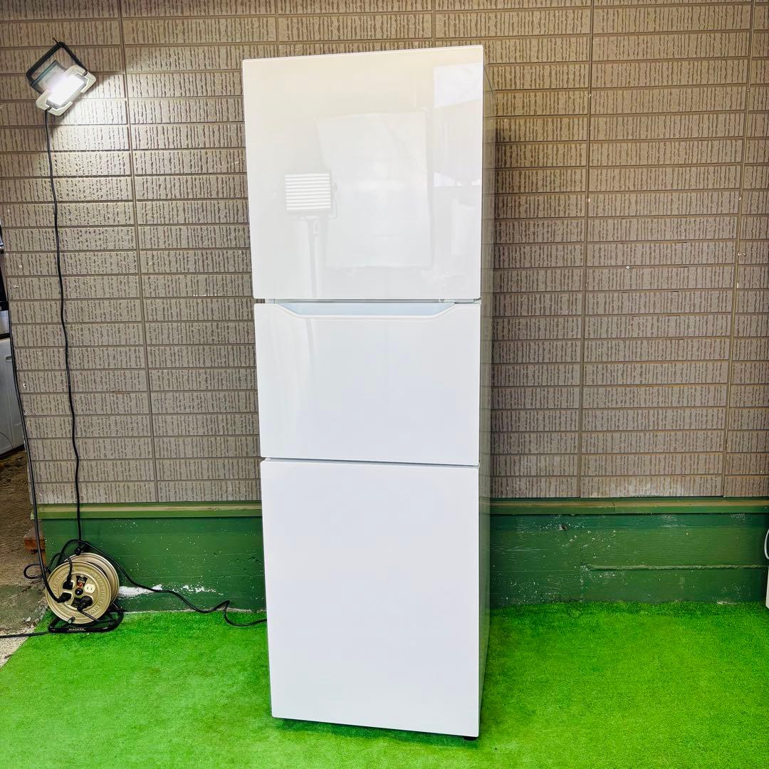 2020年製 199L 冷蔵庫 ガラストップ おしゃれ【地域限定配送無料】