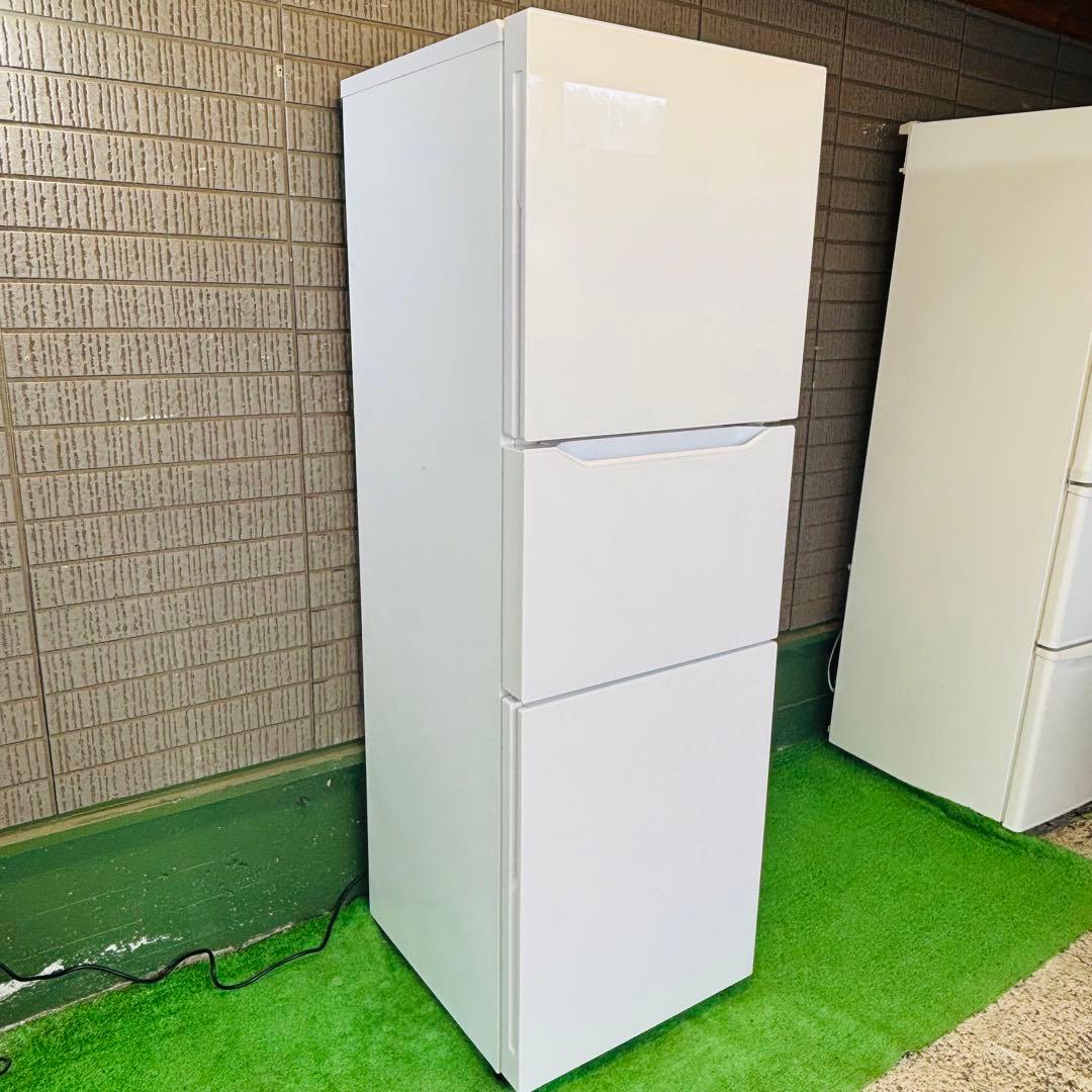 2020年製 199L 冷蔵庫 ガラストップ おしゃれ【地域限定配送無料】