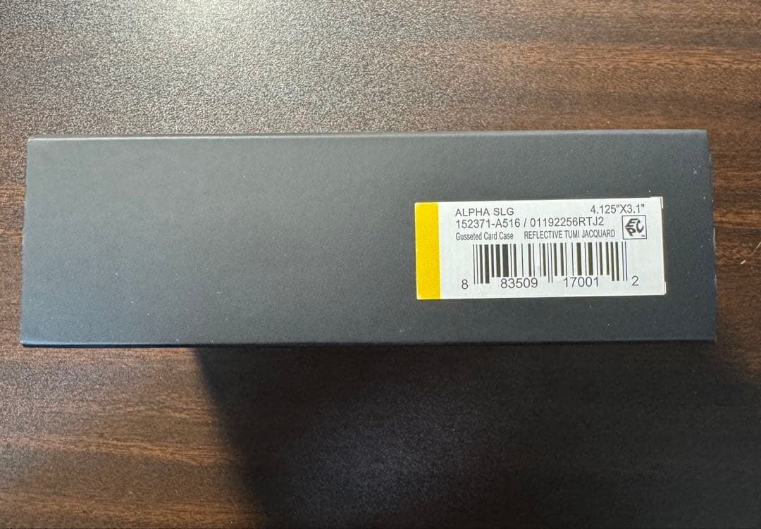 新品　TUMI 名刺入れ