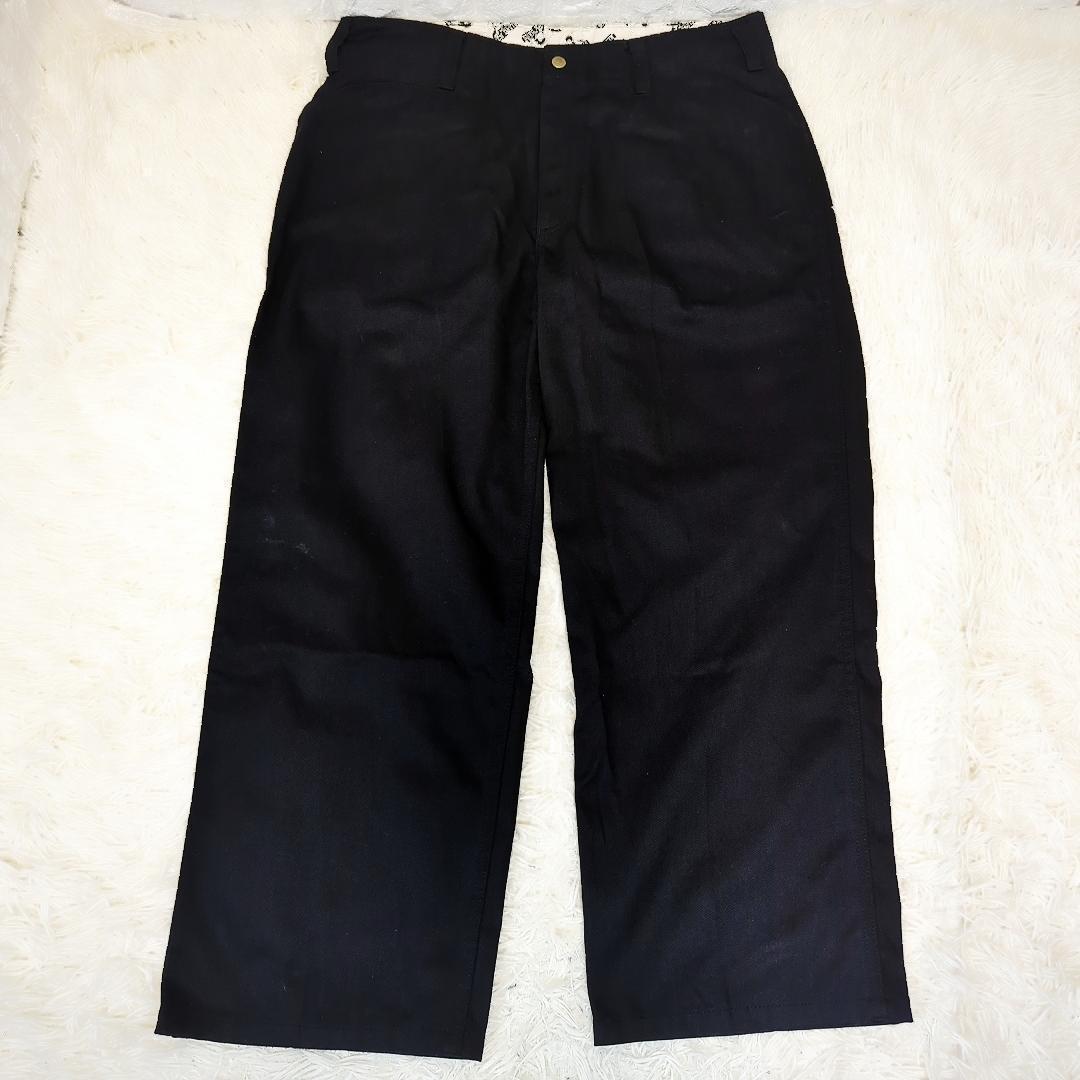 【ゴールデンサイズ】BEN DAVIS FRISkOパンツ w36 黒 極太