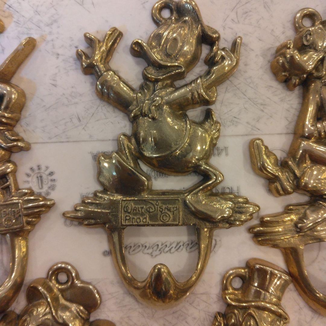 ディズニー ミッキー ドナルド 壁フック 5個セット