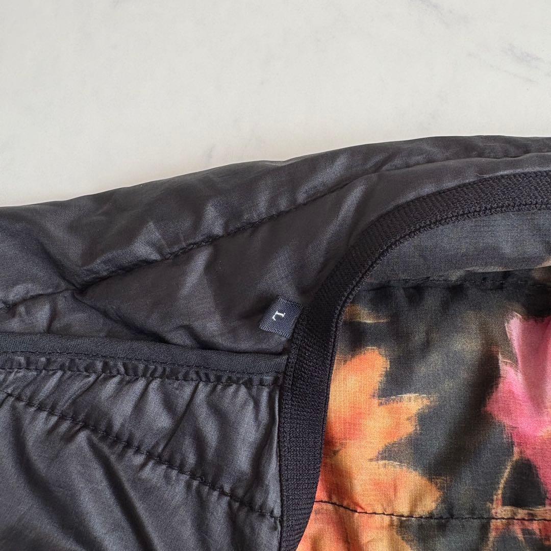 極美品 シップス×Nowartt 中綿ナイロンジャケット L 花柄 インナー