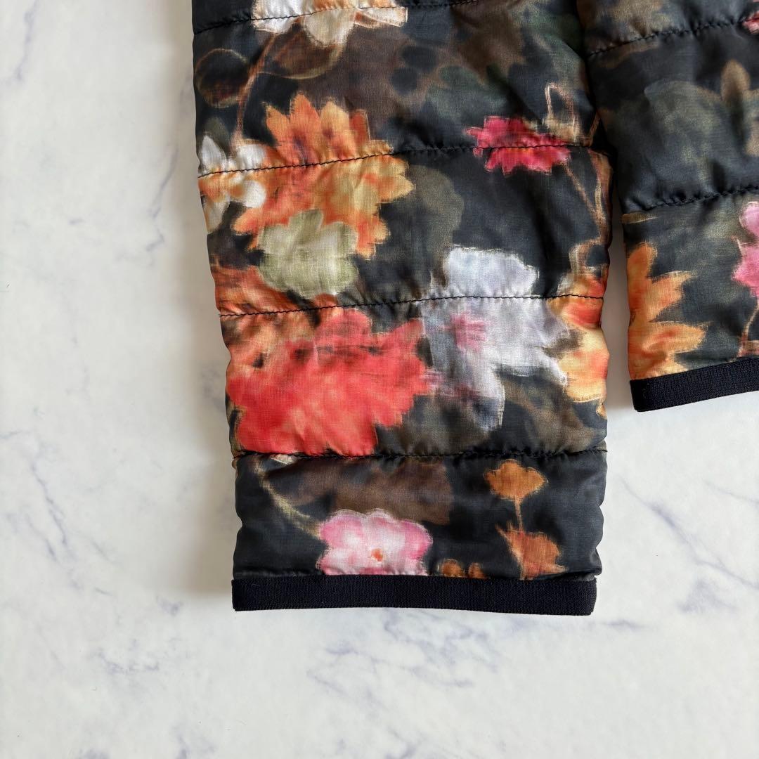 極美品 シップス×Nowartt 中綿ナイロンジャケット L 花柄 インナー