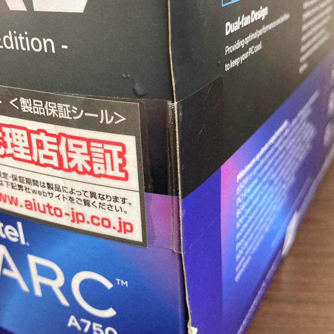 ★未開封★ SPARKLE intel ARC A750 OC Edition