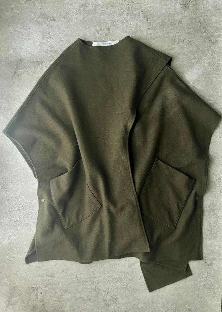 COGTHEBIGSMOKE ポンチョ　ケープ　コート