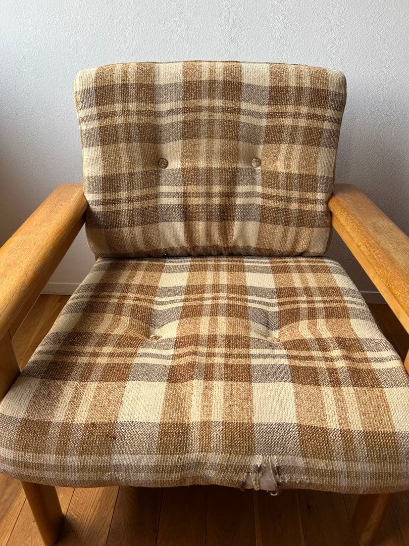 70’s カリモク オールドカリモク 一人掛け アームチェア ヴィンテージ家具