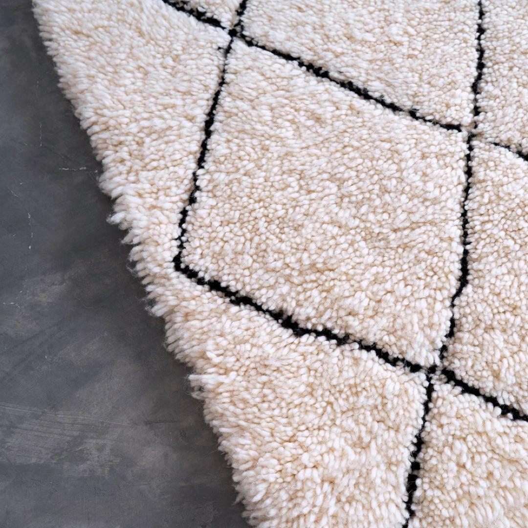 ベニワレン モロッコラグ 新品 玄関マット トライバルラグ