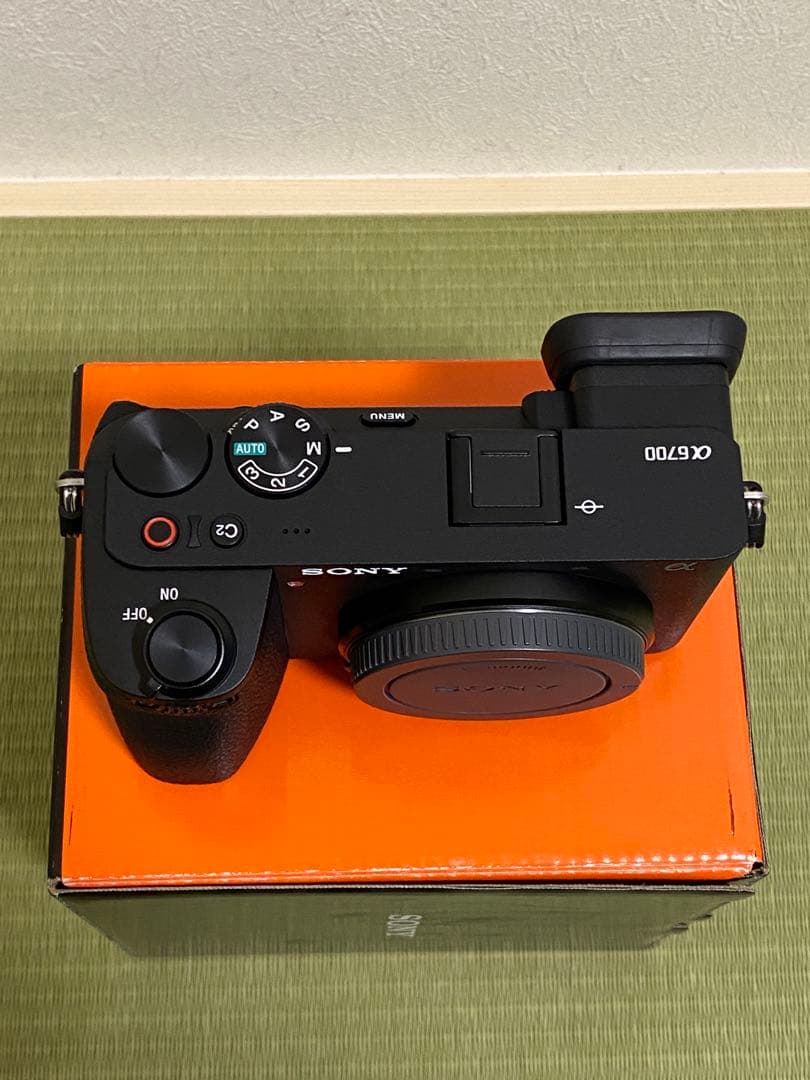 美品 SONY α6700 ショット数約4100回