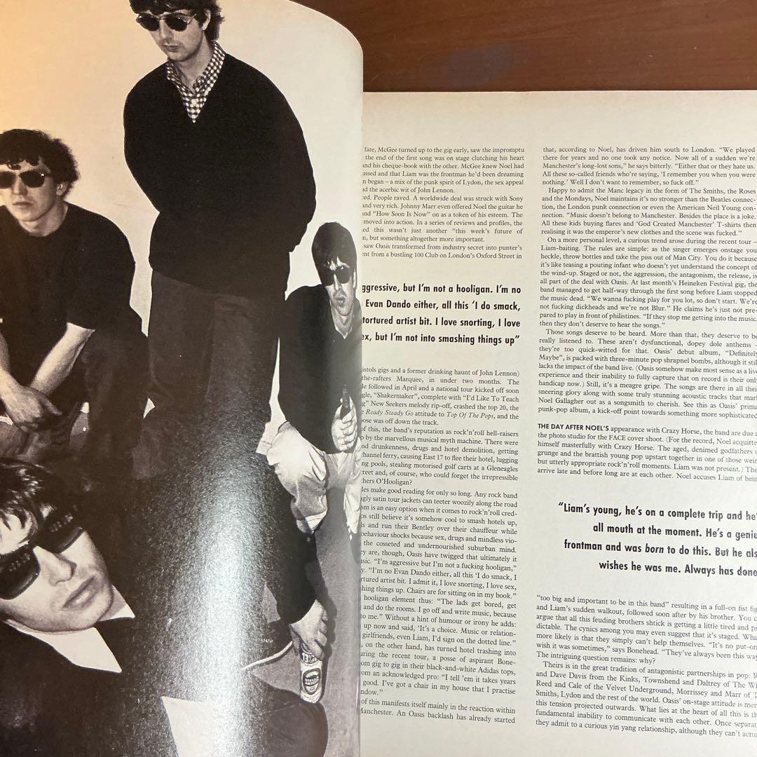 THE FACE Vol.2 No.71 OASIS/オアシス