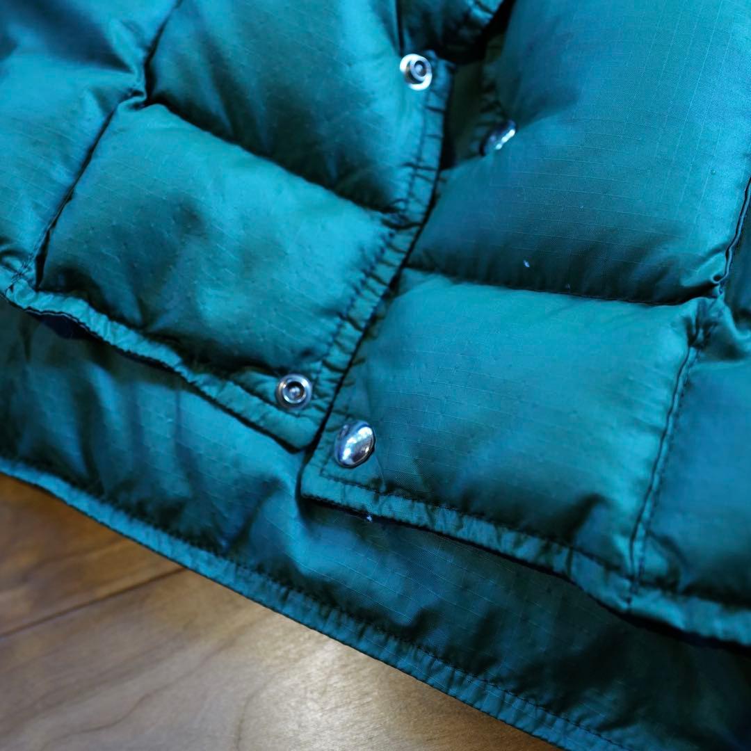 70s L.L.Bean エルエルビーン グースダウンベスト USA製 緑系