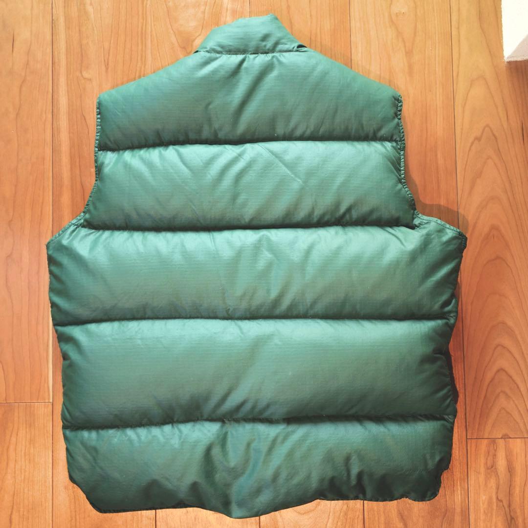 70s L.L.Bean エルエルビーン グースダウンベスト USA製 緑系