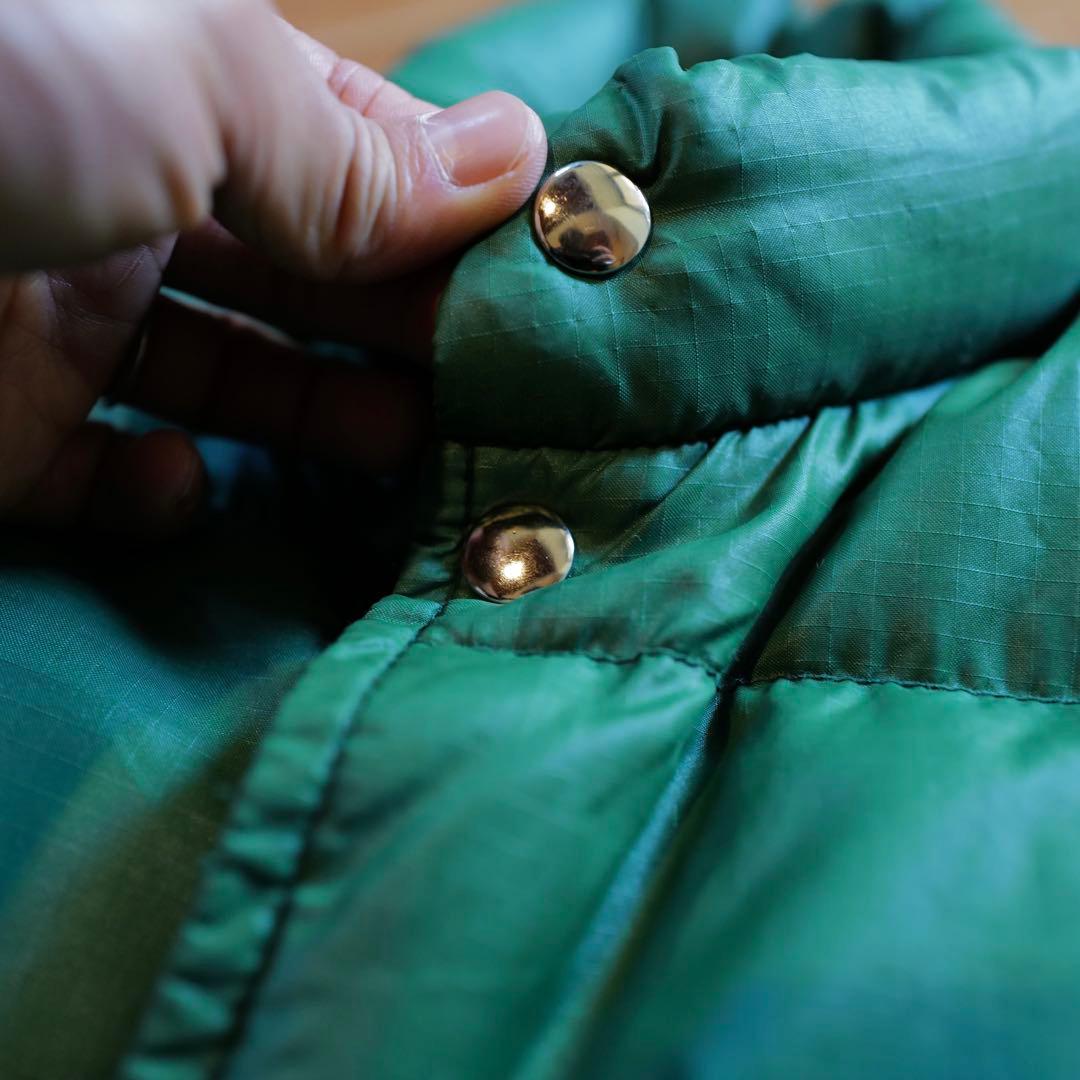 70s L.L.Bean エルエルビーン グースダウンベスト USA製 緑系