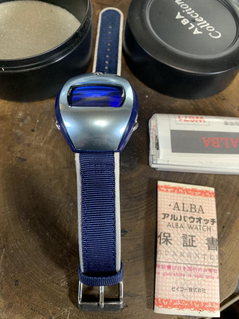 97年未使用 セイコー アルバ スプーン W671 KENWOOD 動作確認済