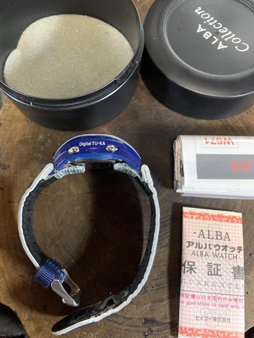 97年未使用 セイコー アルバ スプーン W671 KENWOOD 動作確認済